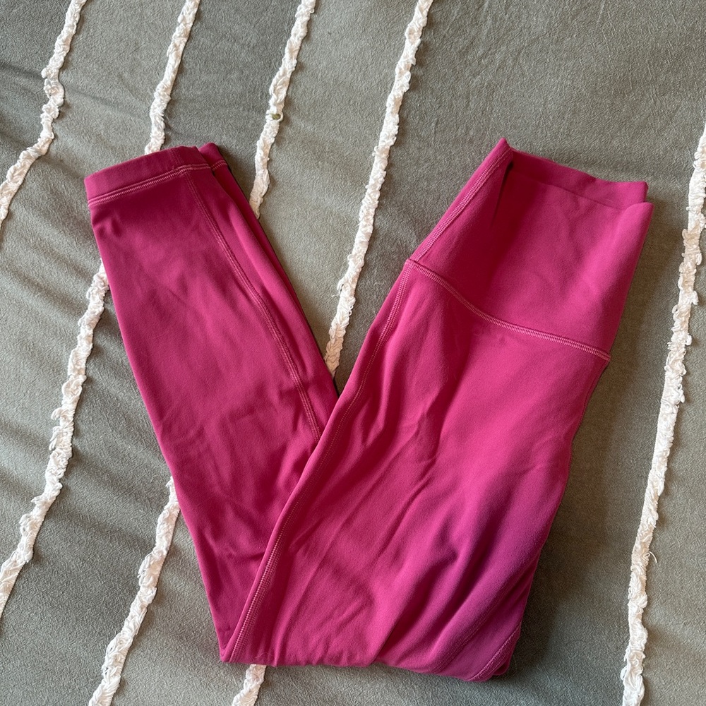 Lululemon Align High Rise Pink Leggings 23”